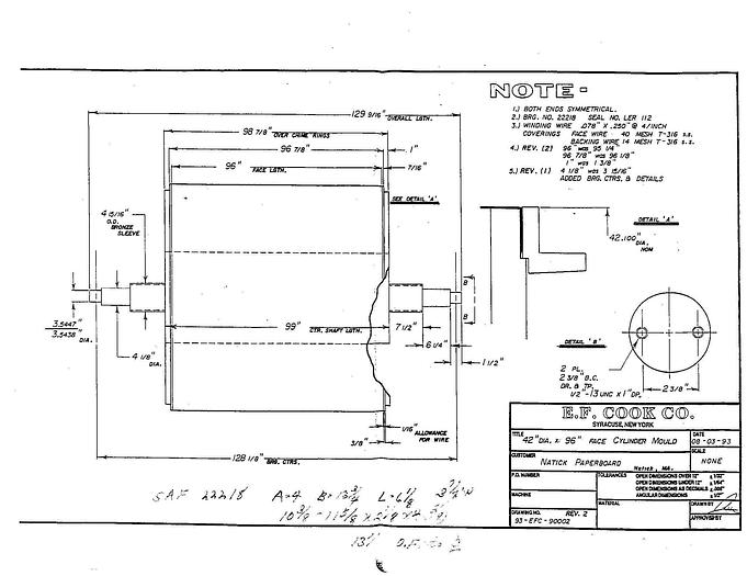 Used PAPER MACHINE COMPLETE #24877