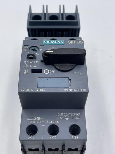 Used Siemens 3RV2011-OFA10