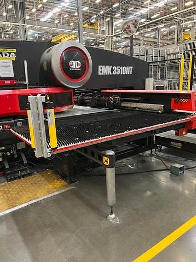 Used 2012 Amada EMK 3510 NT High Speed Servo-Electric Turret Punch