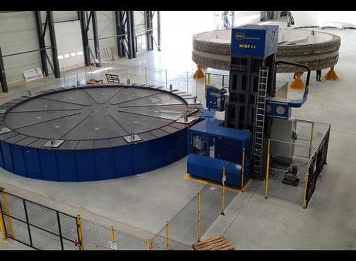 Used Lathe vertical Turning CNC Miba MCRT 14