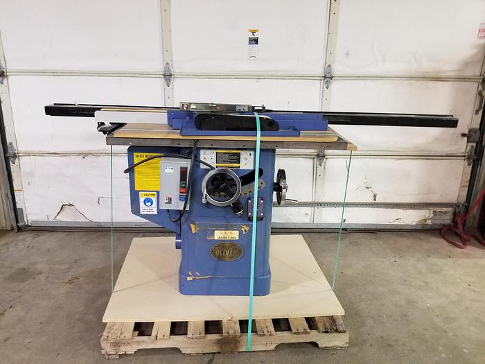 Used Oliver 4015 10" Table Saw