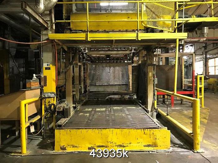 Used Andritz Wet Lap Line. 80" Belt Press with Steel Frame #43935