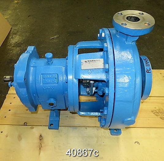 Used Goulds 3196 1.5x3x13 Pump, SS Casing and Impeller #40867