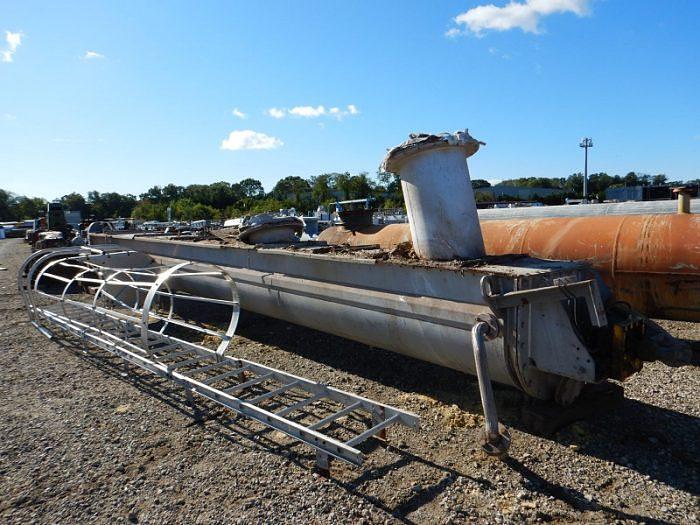 Used 24" x 32' AMF-BURNS SINGLE SCREW COOLING SCREW - C/S