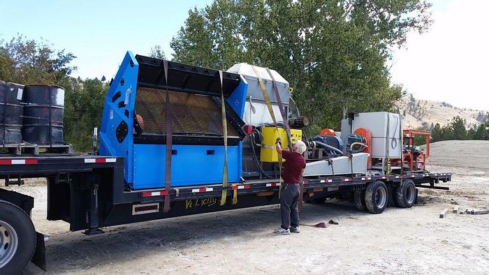 Used Screen, 54" X 84", Scalping, Incline, DeSite ASM Mdl SLG-78 #C740617