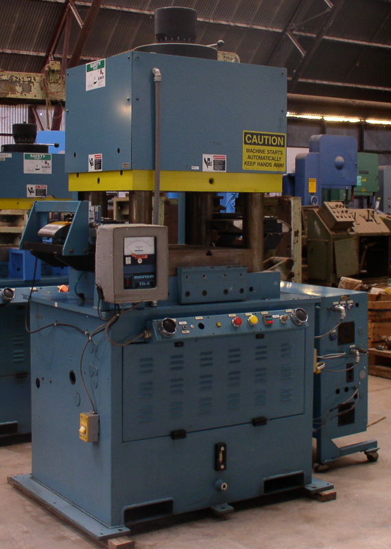 Used 120 Ton PRECO Model 1420 4-Post Down Acting Hydraulic Press;