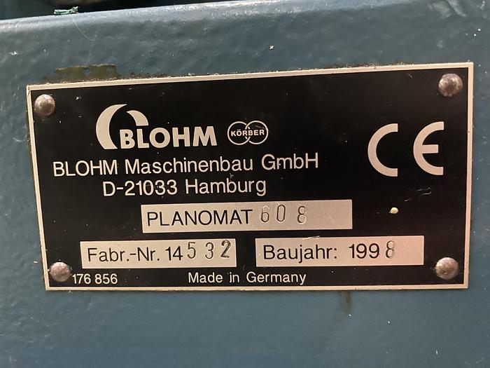 Gebruikt Blohm Planomet 608