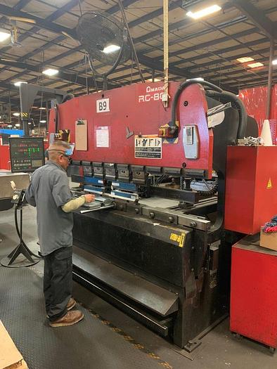 1997 88 Ton Amada RG-80 CNC Press Brake