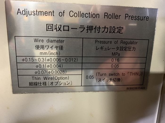 Used MITSUBISHI DWC200HA WIRE EDM