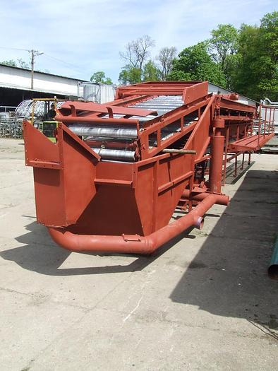 Gebraucht Selektivförderer (Transporter) mit Rollenband für Gemüse und Obst