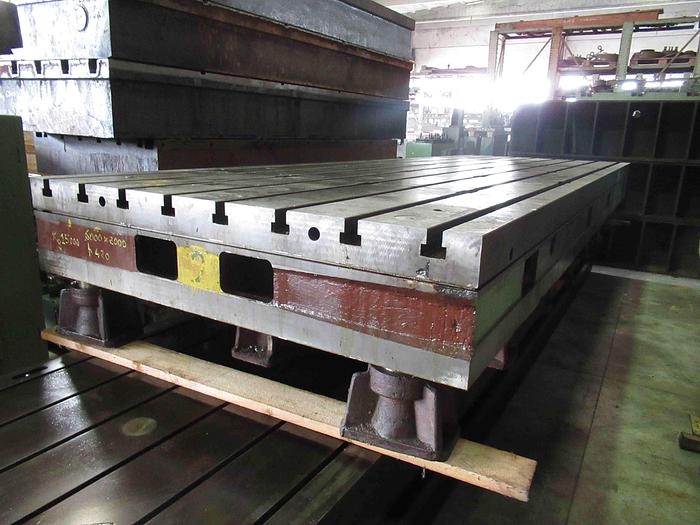 Used CAST IRON ”T” SLOTTED FLOOR PLATE