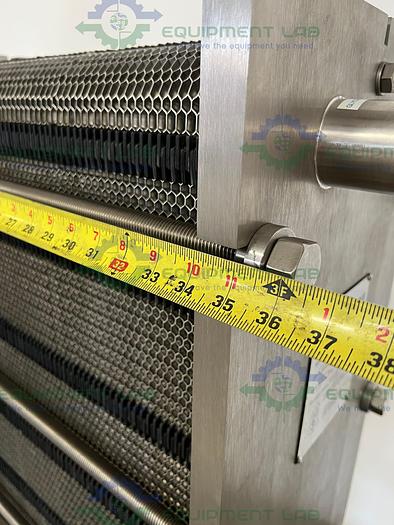 Used Thermaline  T-20 S-36 Plate Heat Exchanger 265°F