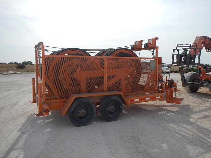 Used 2008 Wagner Smith T-2BWT-10-60 Cable Tensioner trailer