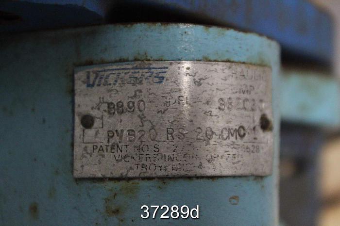 Used Vickers PVB26 RS 20 Hyrdaulic Pump #37289