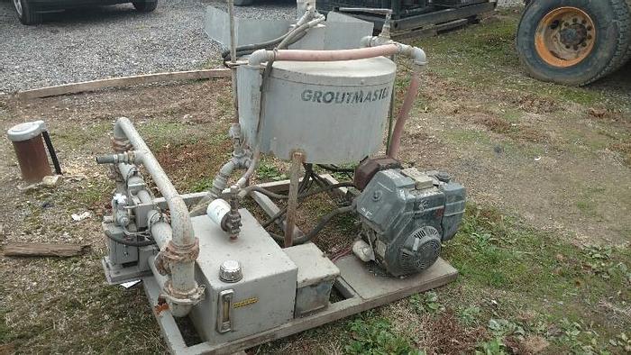 Used Grout Master Piston Pump Mixer