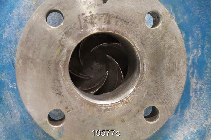 Used Goulds 3196 Goulds 3196, 1.5X3X13, Stainless Steel Casing, 6-Vane Impeller #19577