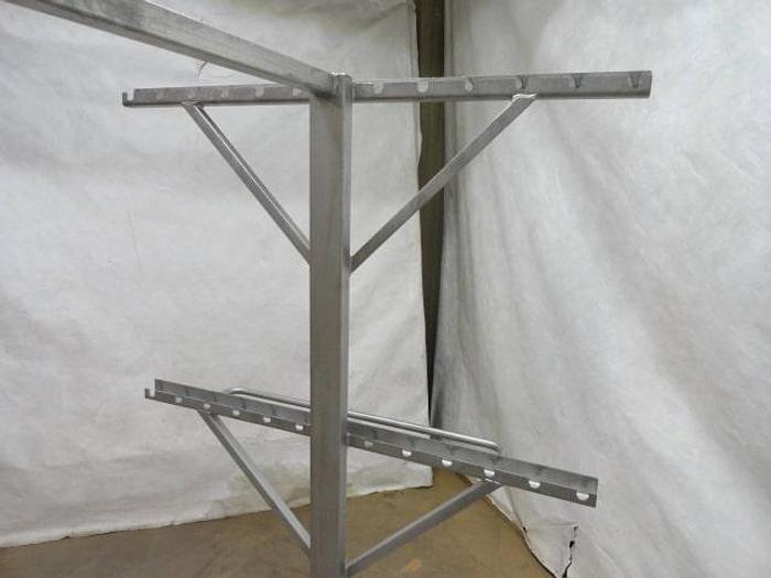 Used Stainless Steel Nesting Racks w/ 50" Smoke Sticks