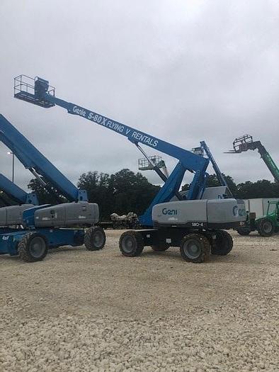 Used 2017 GENIE S-80 4WD Diesel Straight Boom