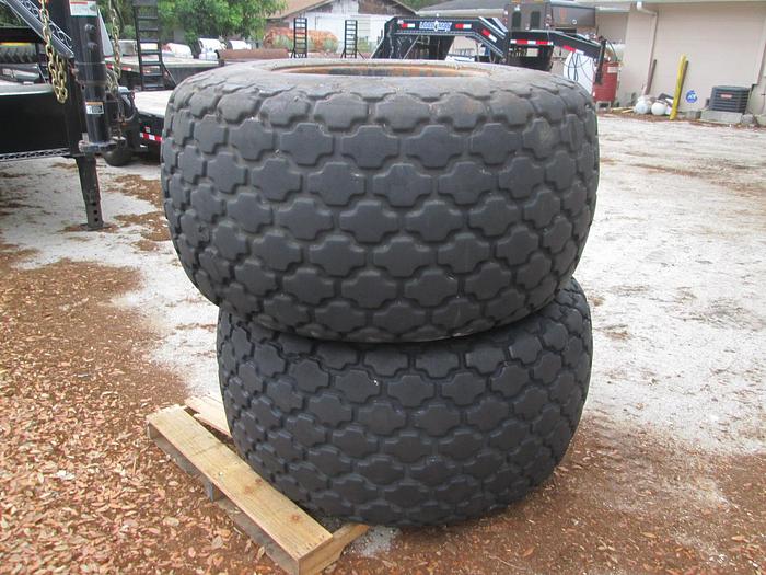 Used Firestone Turf Tires 28L-26 On 25" Rim