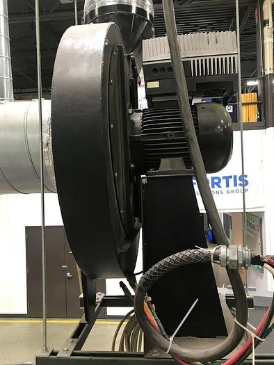 Used EMOD INDUSTRIAL EXHAUST BLOWER TYPE: 0132S/2-166922