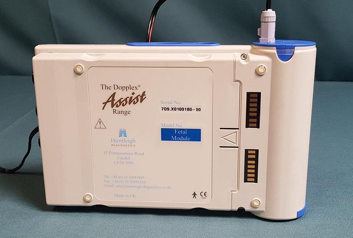 Used Huntleigh Diagnostics Dopplex Assist Range+ACT3 AUS3 Ultraschalltransducer träger ohne Speicherkarte