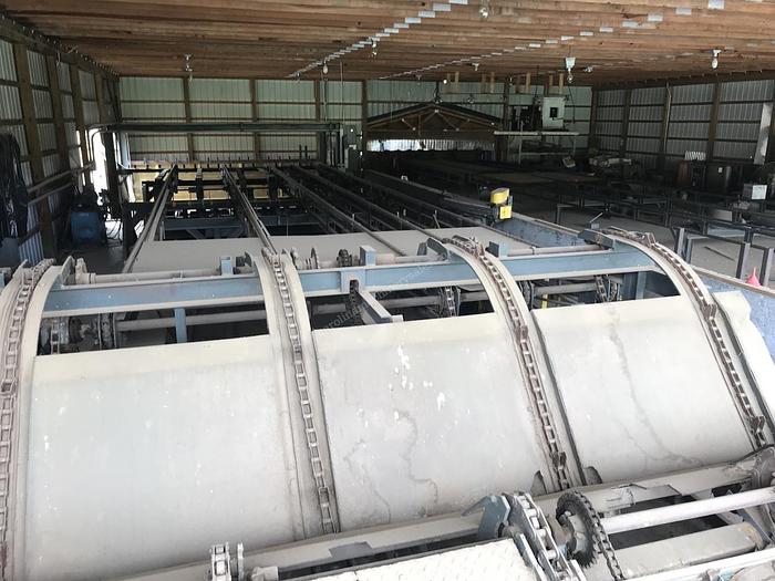 Used Corley Automated Lumber Stacking & De-Sticking Line