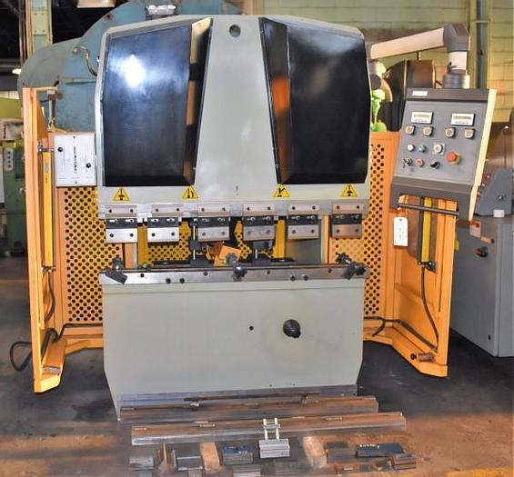 Used 4' U.S. INDUSTRIAL 22 TON CNC HYDRAULIC PRESS BRAKE