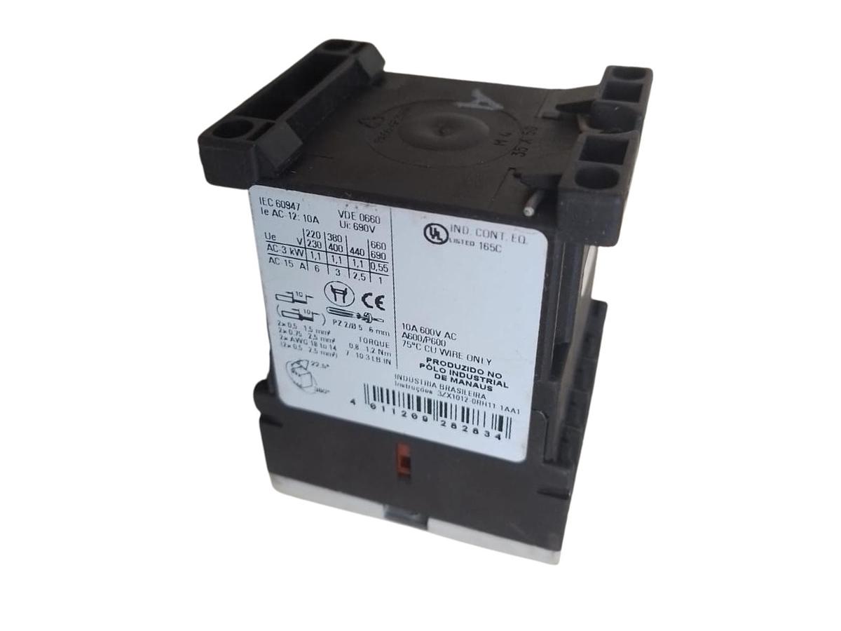 Contator Auxiliar 3zx1012 0rh11 1aa1  Siemens