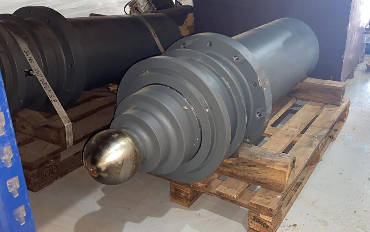 Usado Cilindro Suspensão Original Liebherr 10098484