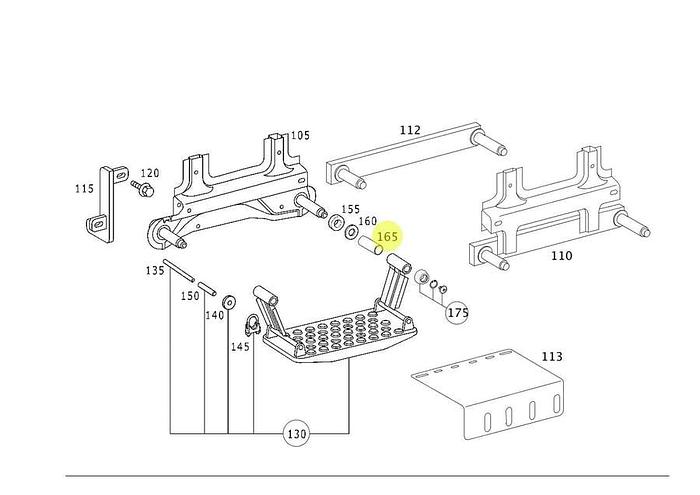 Suporte Mercedes A9416660184