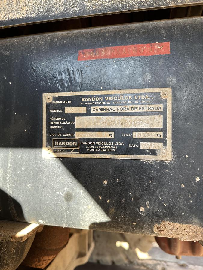 Usado Caminhão fora de estrada Randon RK430M ano 2011