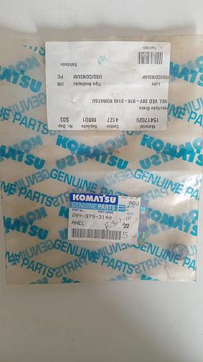 Anel de vedação Komatsu 20Y-979-3140