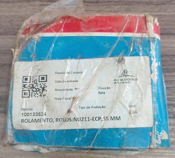 Rolamento de rolos cilíndricos SKF NU 211 ECP