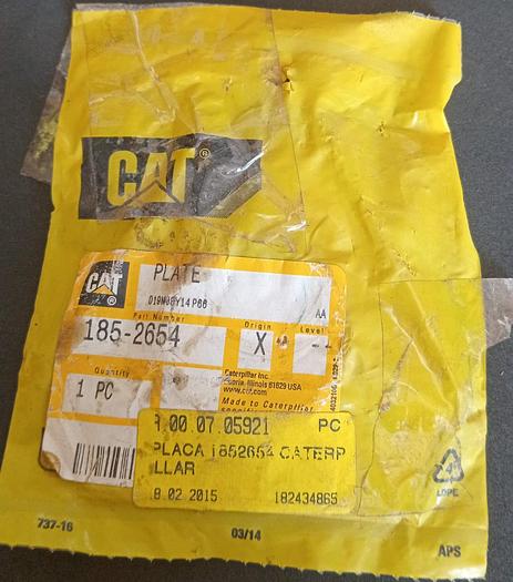 Placa do Alternador Caterpillar 185-2654