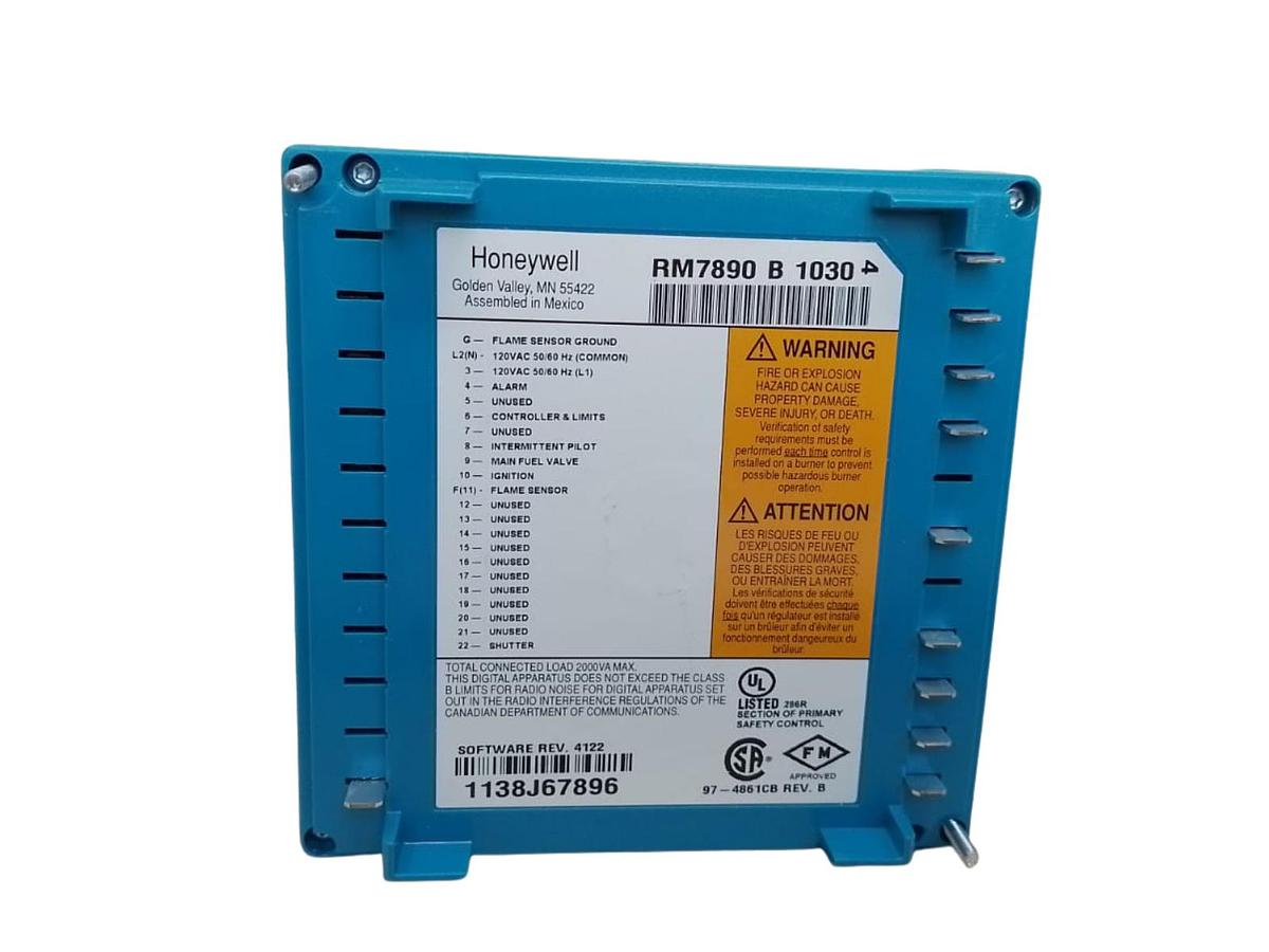 Controle Queimador Honeywell RM7890B1030