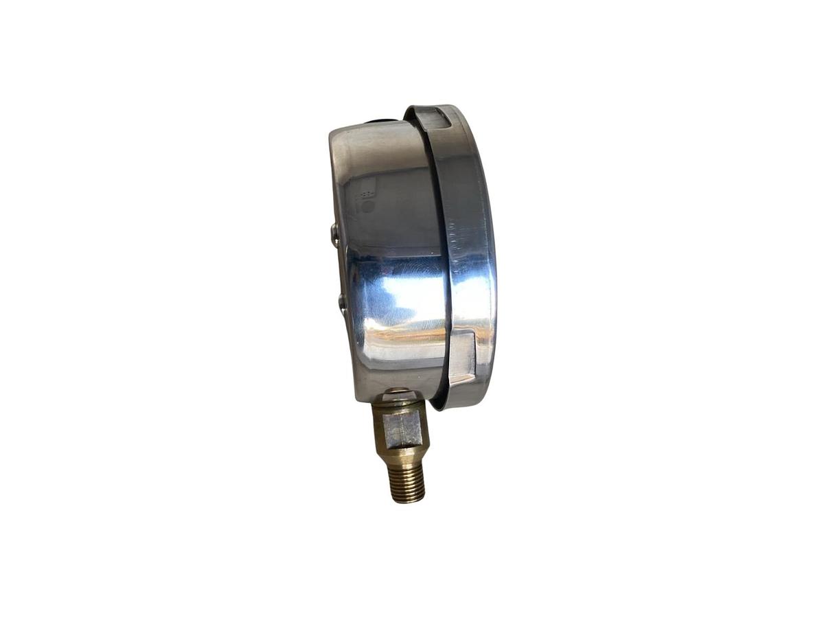 Manômetro Analógico Record 0–7 Bar / 0–100 PSI Classe B