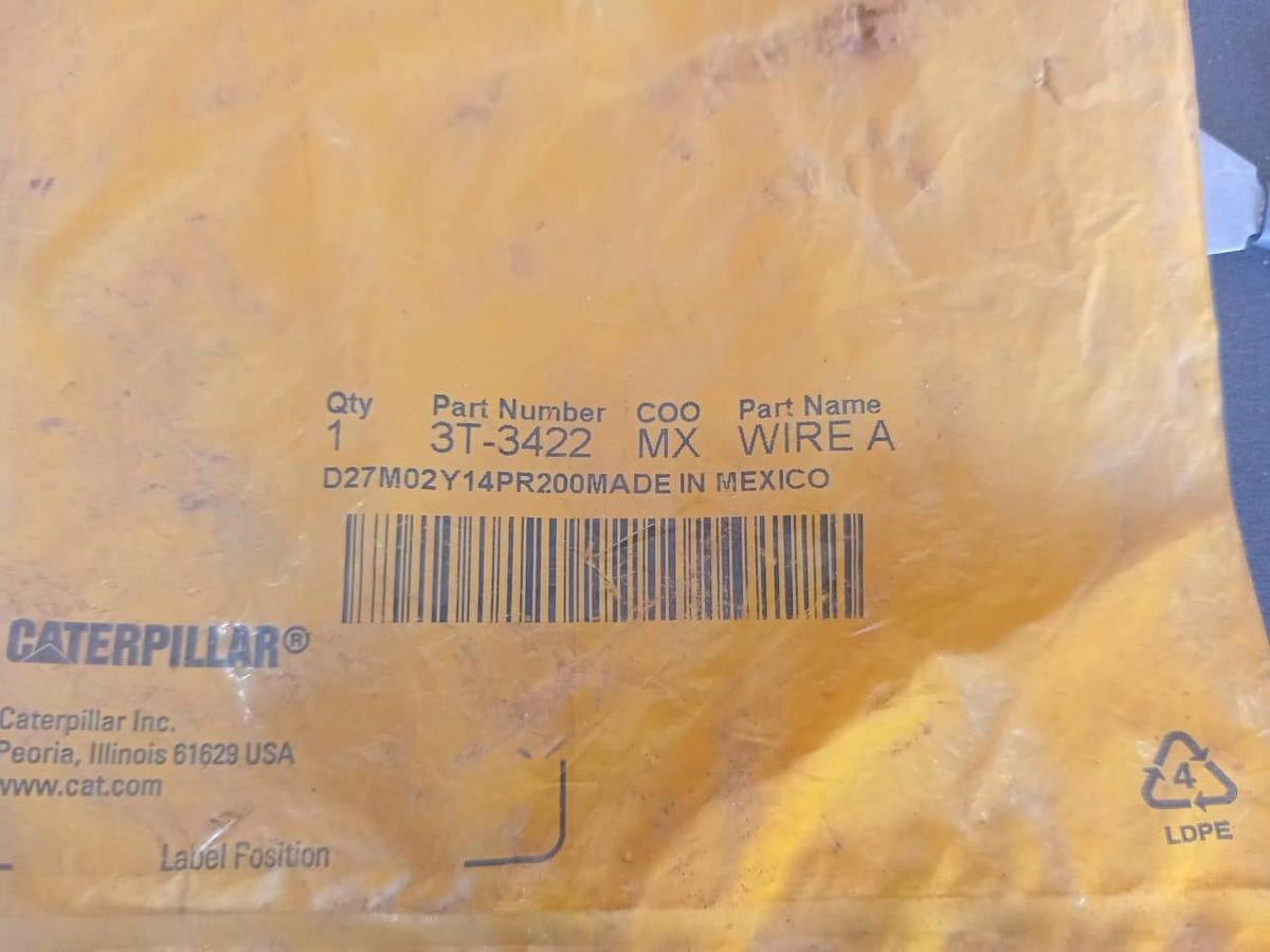 Usado Fio do Motor de Partida 3T-3422