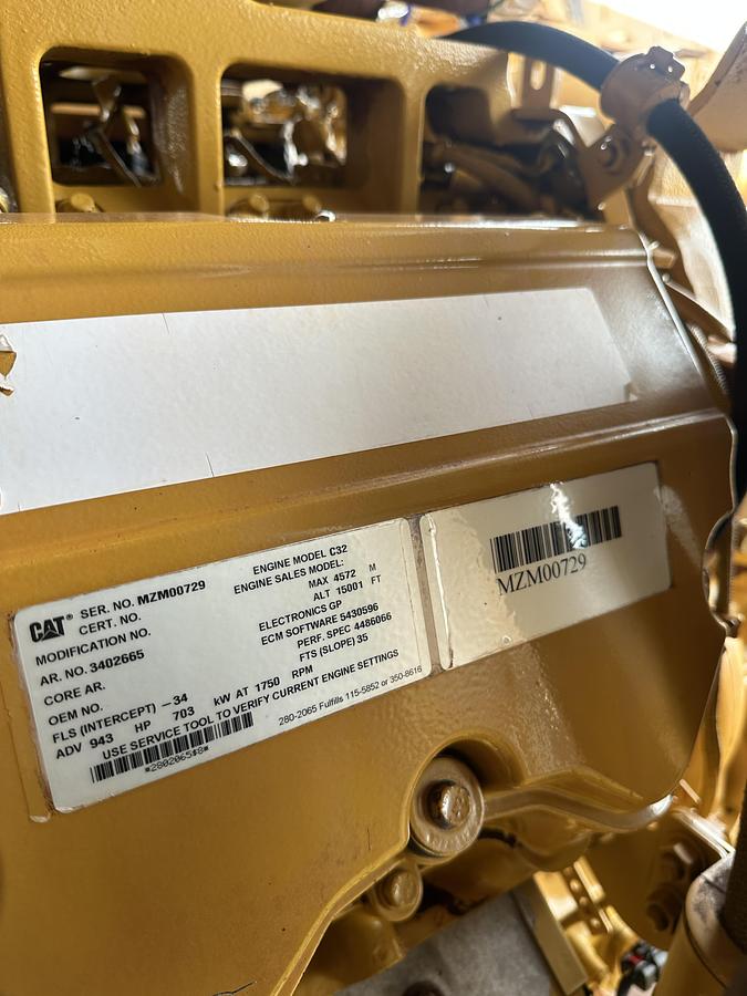 Usado Motor Diesel Caterpillar C32 Acert 340-2665 3402665 992K 854K