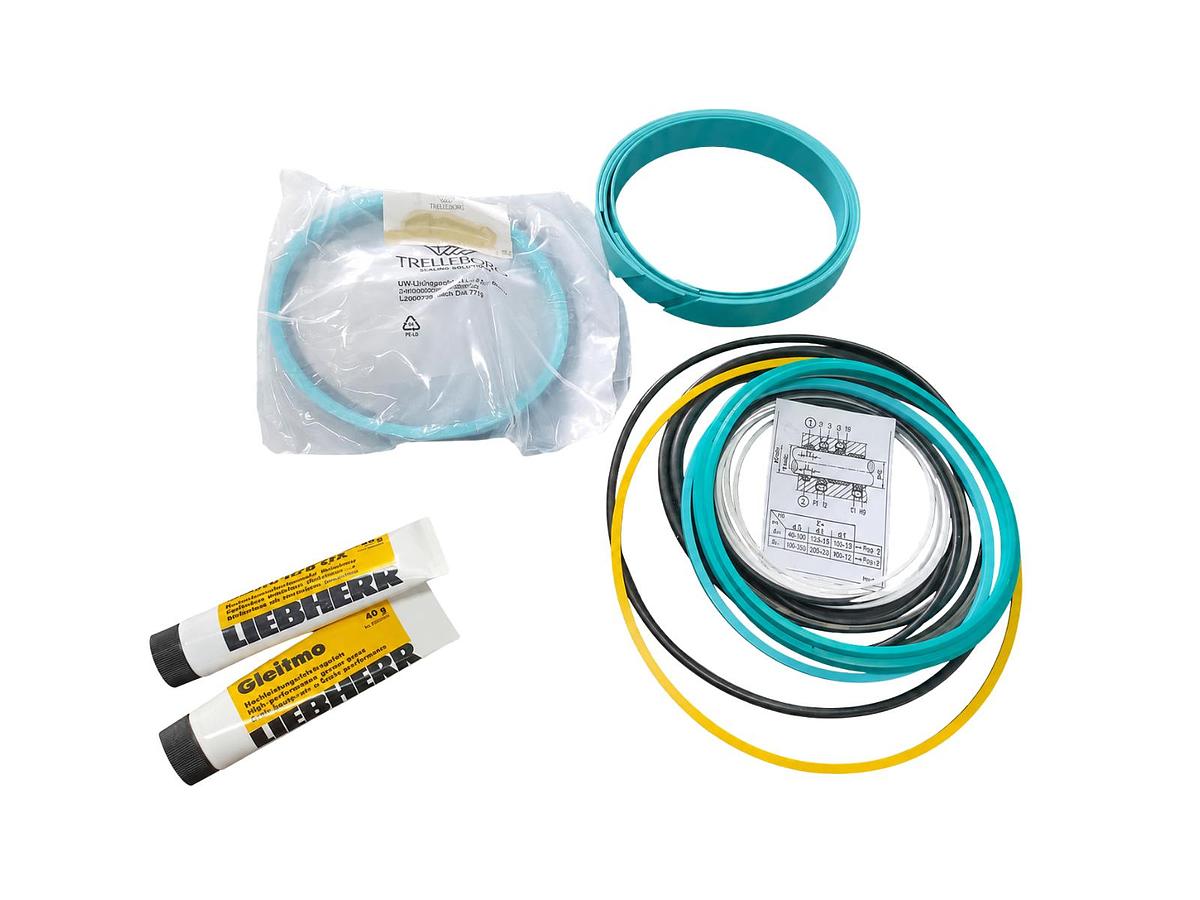 Kit Vedação Haste Pistão Liebherr 9063359