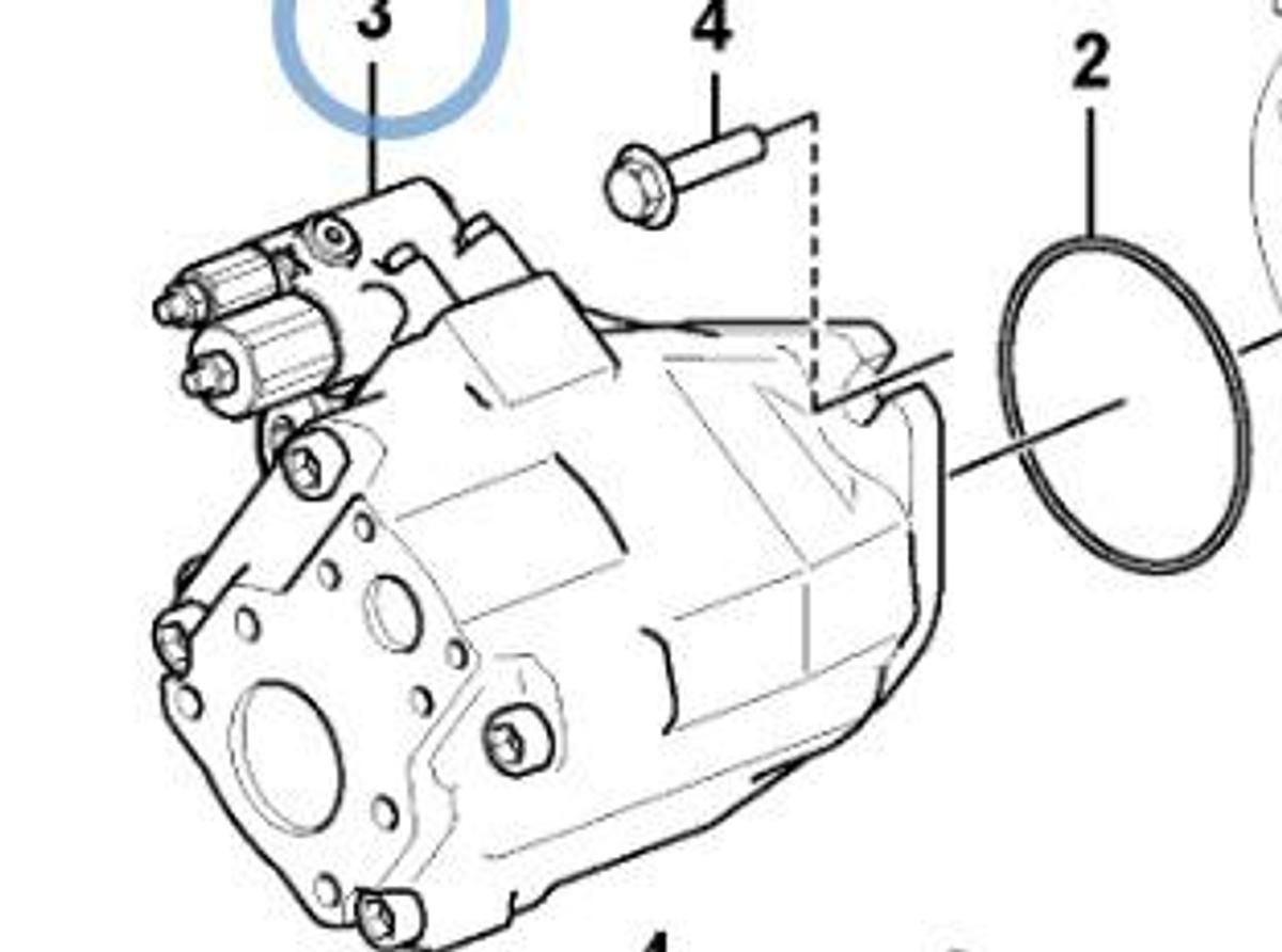 Usado Bomba Hidráulica para caminhão fora de estrada Volvo A30G / A30F