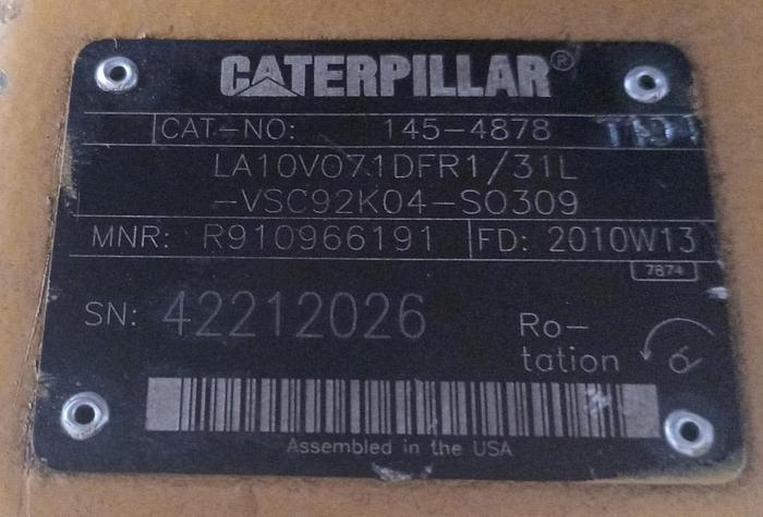 Usado Bomba Pistão Caterpillar 145-4878