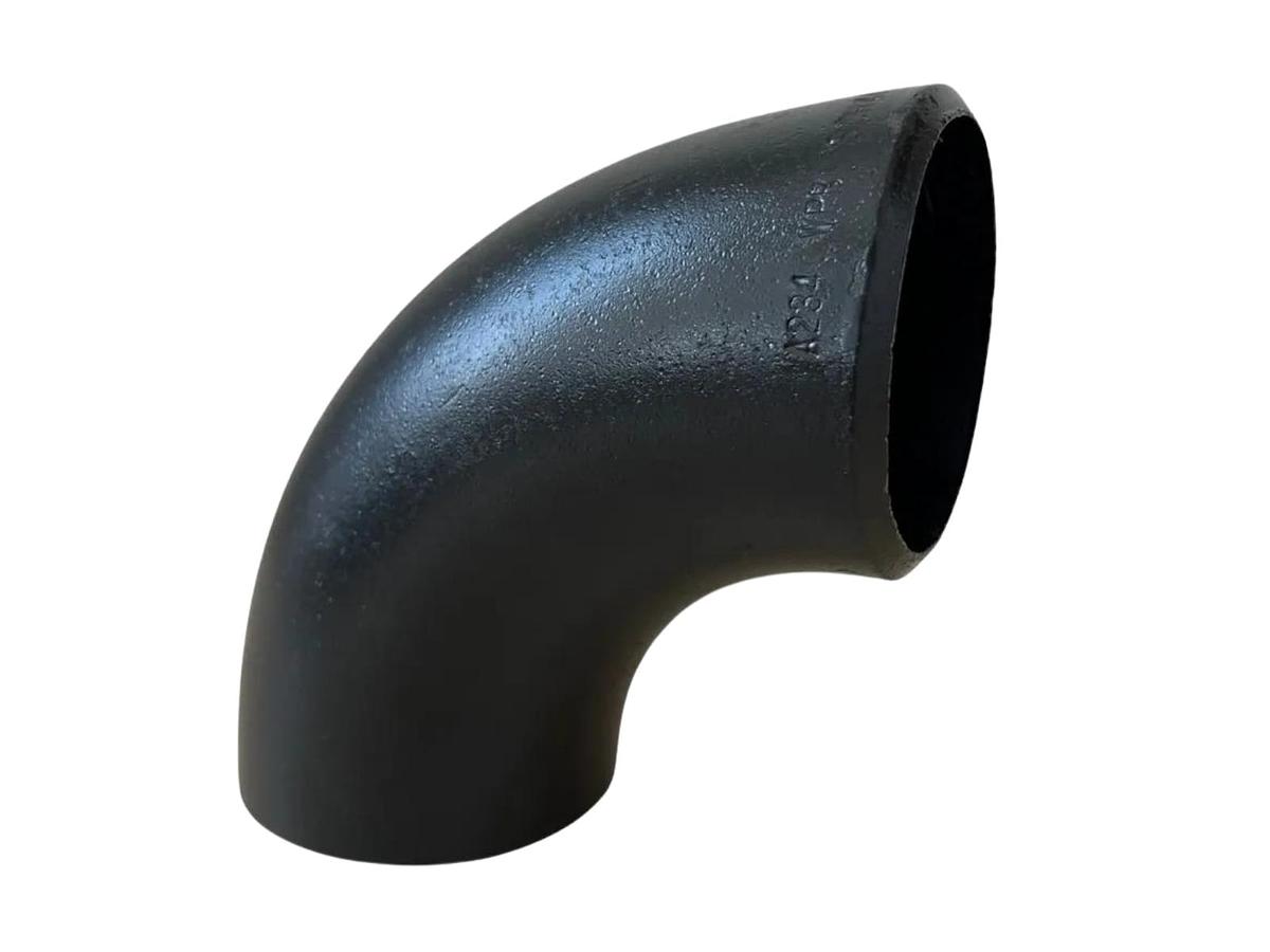 Curva 90° Sch 40 4 Polegada Aço Carbono Raio Longo Jefer A-23
