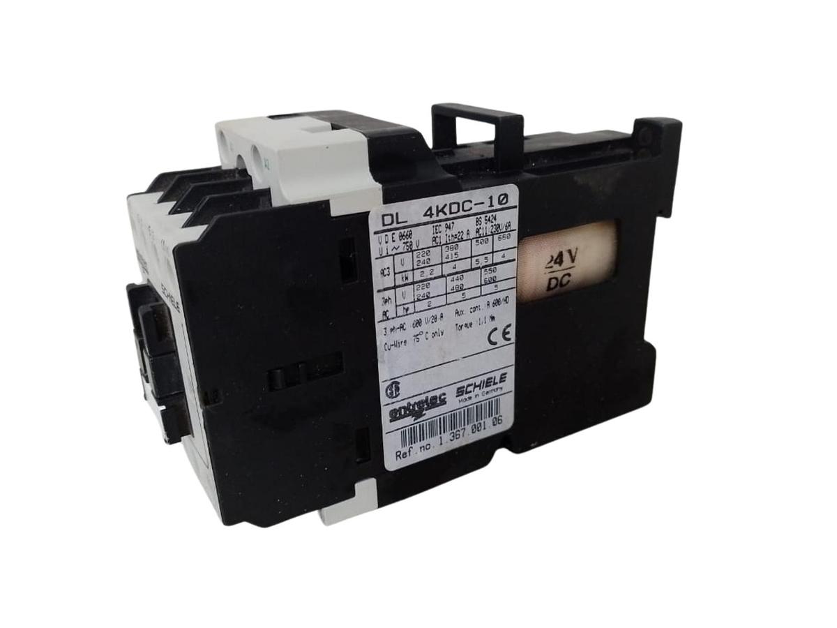 Contator 24vdc Entrelec DL4KDC-01-06
