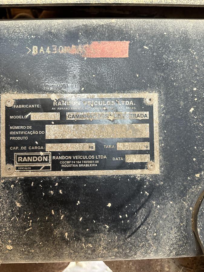 Usado Caminhão fora de estrada Randon RK430M ano 2011