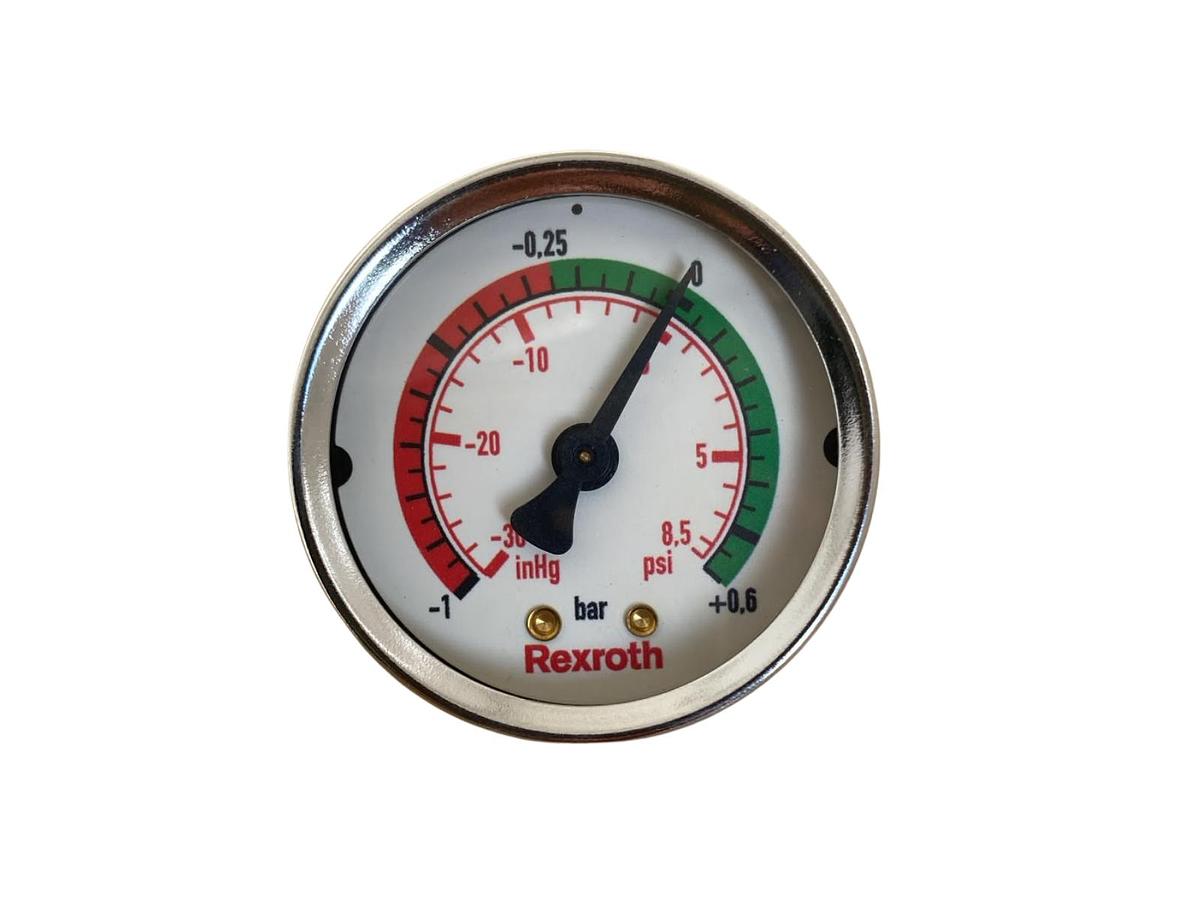 Manômetro Vácuo Pressão Bosch Rexroth M070/16022