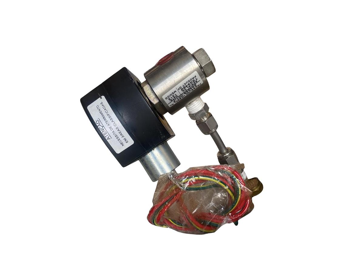 Conjunto Automação Válvula Esfera Pneumática