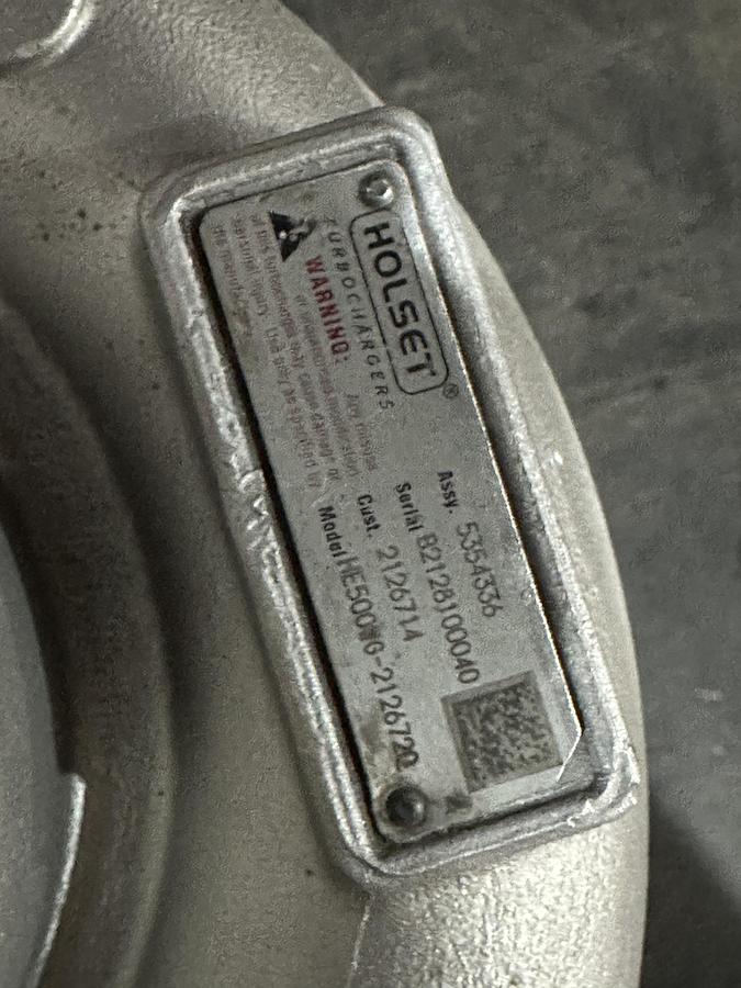 Remodelado Turbina Holset Scania HE500WG SCANIA DLC6 2126714 3786449 H 5327063 5327065 5354336 5354337