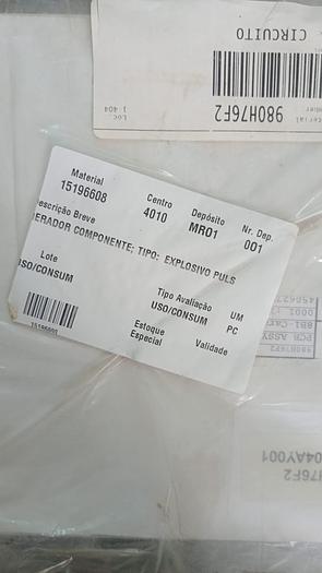 Modulo/Placa do controle de Maquinas Joyglobal 980H76-F2