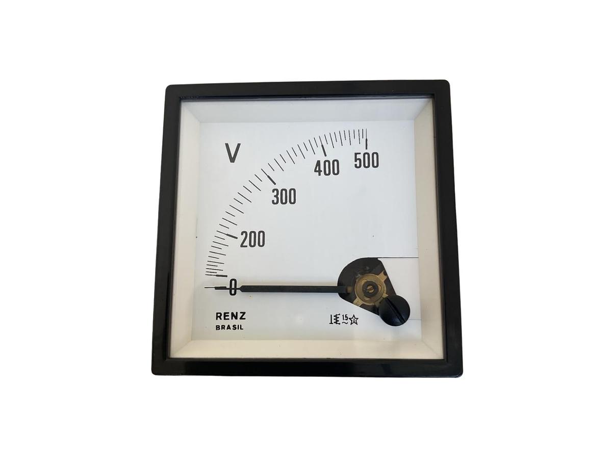 Voltímetro Analógico Renz FM-72
