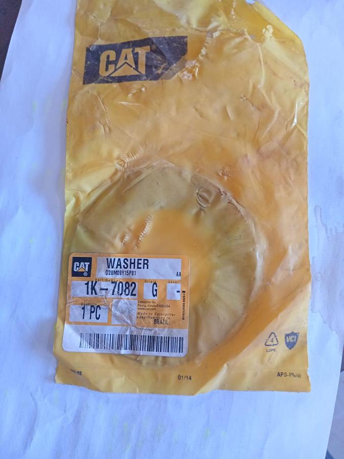 Arruela plana Caterpillar 1K-7082